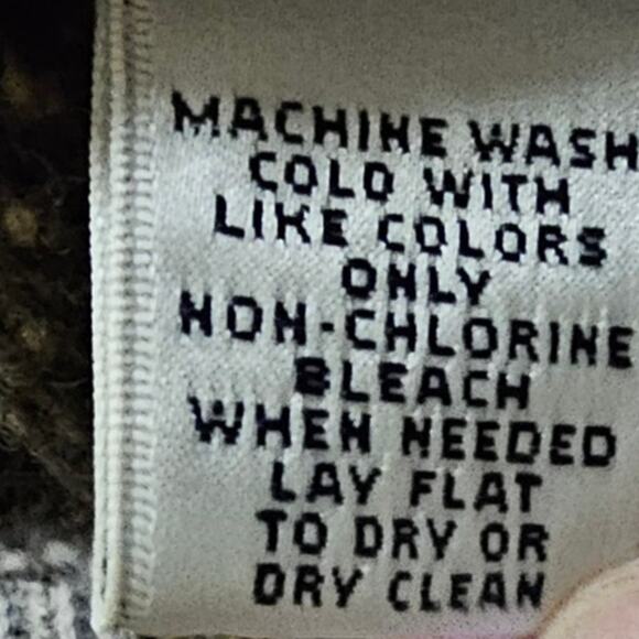 Turnbury Brown Suede Accent Sweater – Made in Italy, Warm & Classy, Men's Sz 48 - Picture 5 of 8